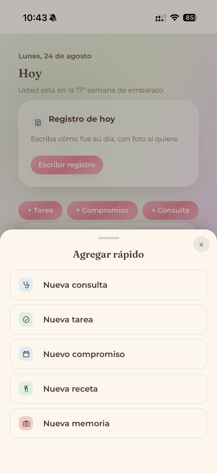 Agregar rápido
