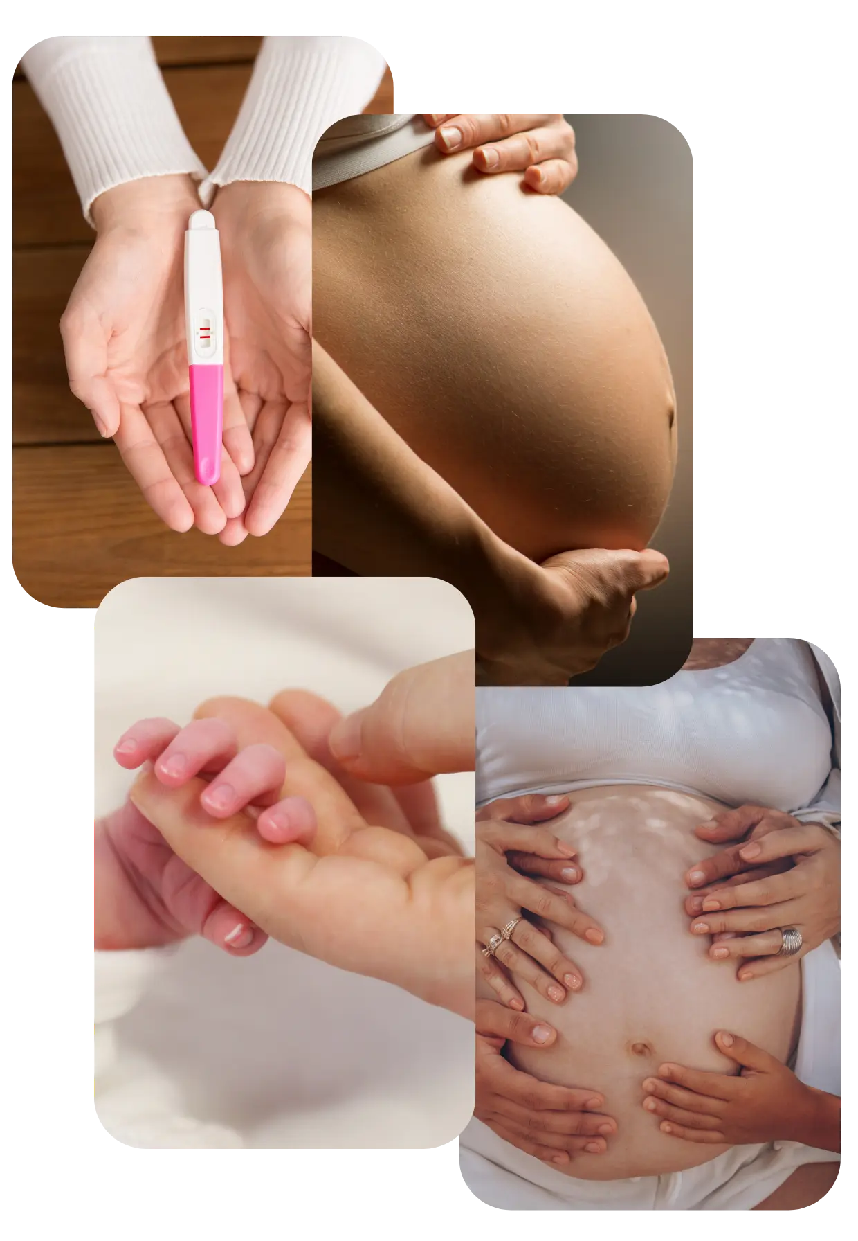El Diario de Mamá y del Bebé abierto en el celular